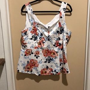 Torrid Floral Peplum top